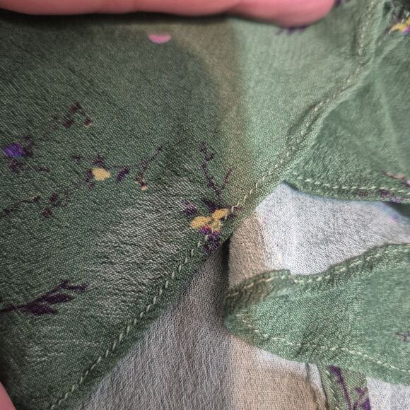 Preen Line By Thornton Bregazzi Women's Green Waterfall Wrap Skirt XS - Picture 2 of 9